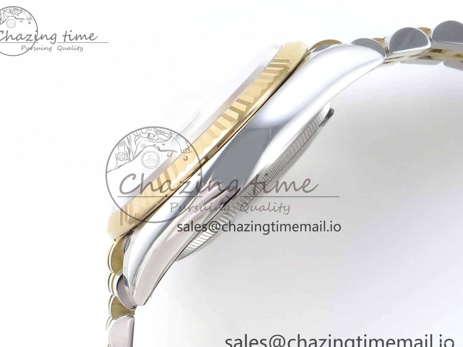 1225 Resilient DateJust 36 126233 EWEF Best Edition YG Stick Dial on SS YG Jubilee Bracelet A 624